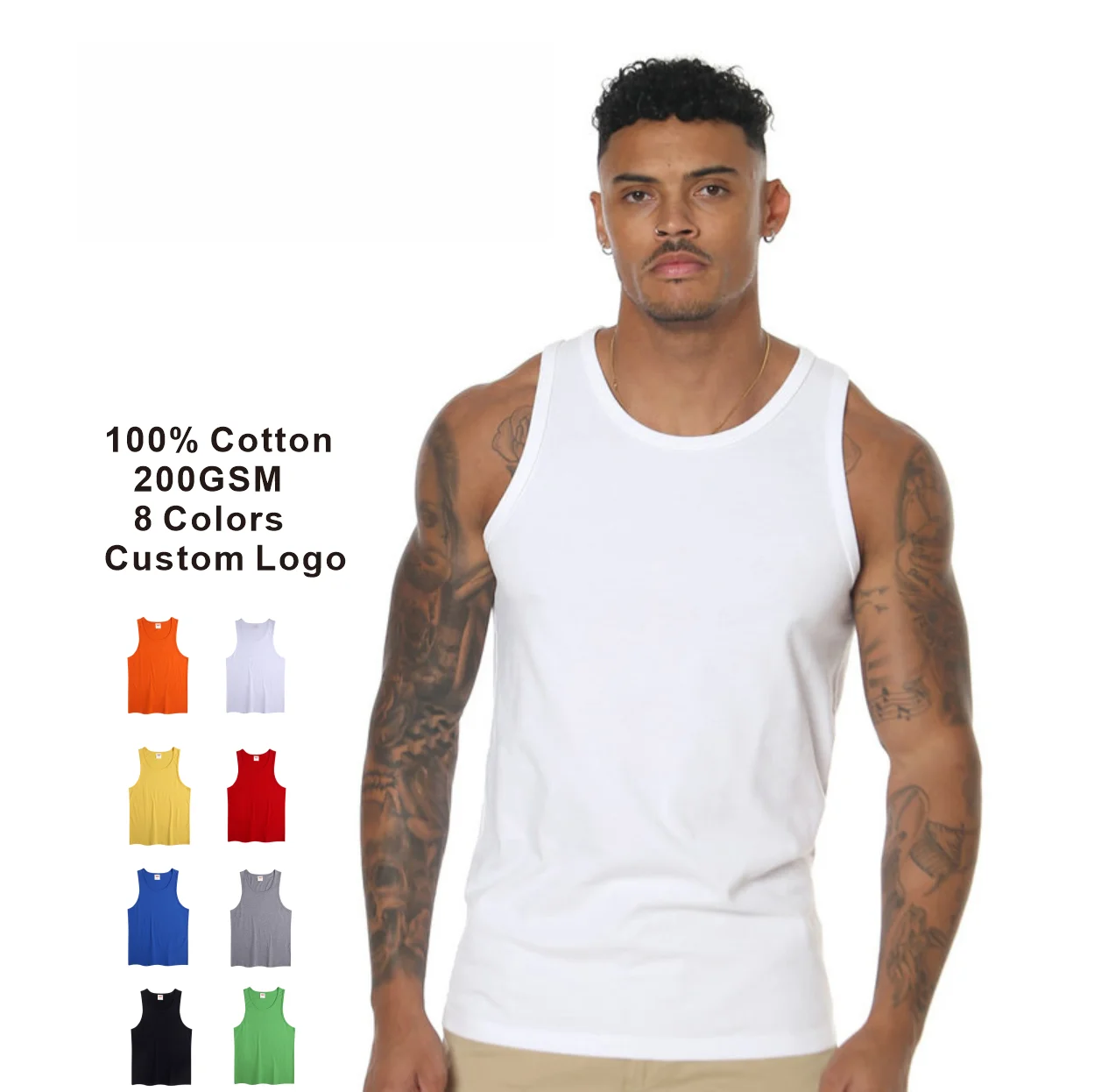 Wholesale Bodybuilding Singlet Blank Tank Tops