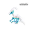 Scheletro di dinosauro Parasaurolophus