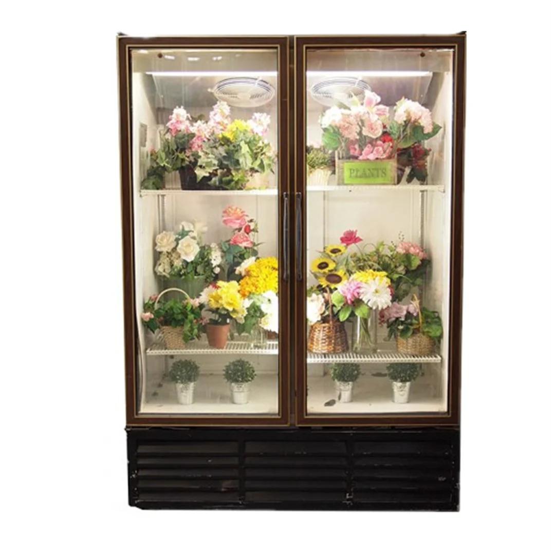 花のディスプレイケースを保つ花のサーモスタットのための冷蔵ショー