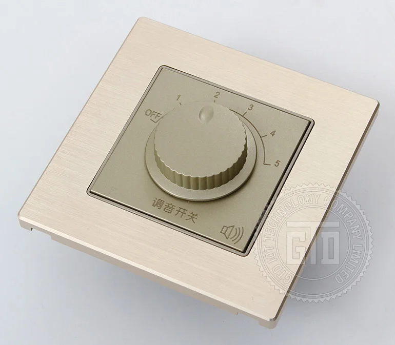 Champagne Gold Aluminum 220v Ac Rotary 