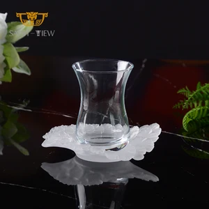 2026 Ramadan Crystal Coffee Cup and Saucer Tea Set Gift Factory Wholesaler