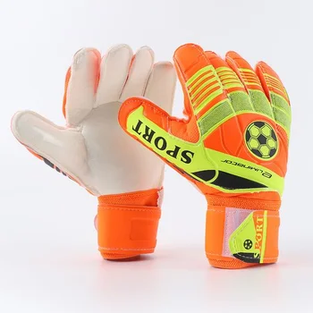 2024 Non-Slip Soccer Goalkeeper Gloves for Adults and Children Football Leather Gloves for Training Resistant Sportswear