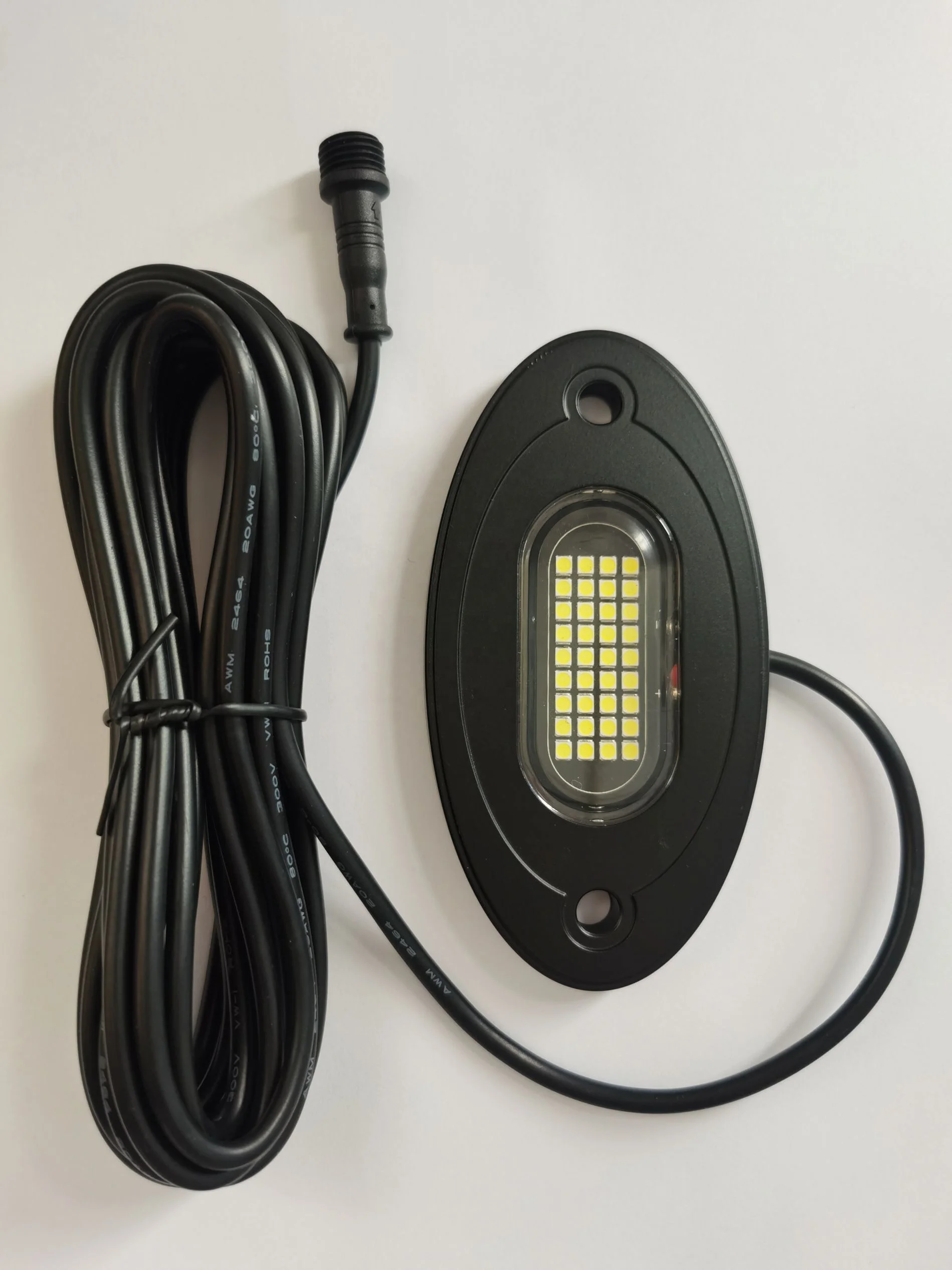 12pc Super Pure White Color LED Rock Light Kit Rock Crawler LED Under Body LED Pure White Rock Light Kit