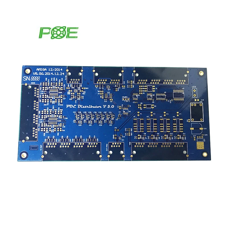 Assembly PCBA Service Custom Ru 94v0 Double Layer Bare PCB Printed Circuit Board in FR4