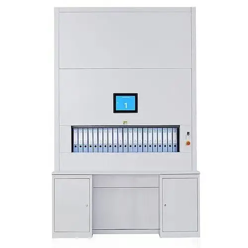 VLM VCM Carousels Large Capacity Improved Picking Cargo Storage Equipment Automated Storage Vertical Lift Warehouse System