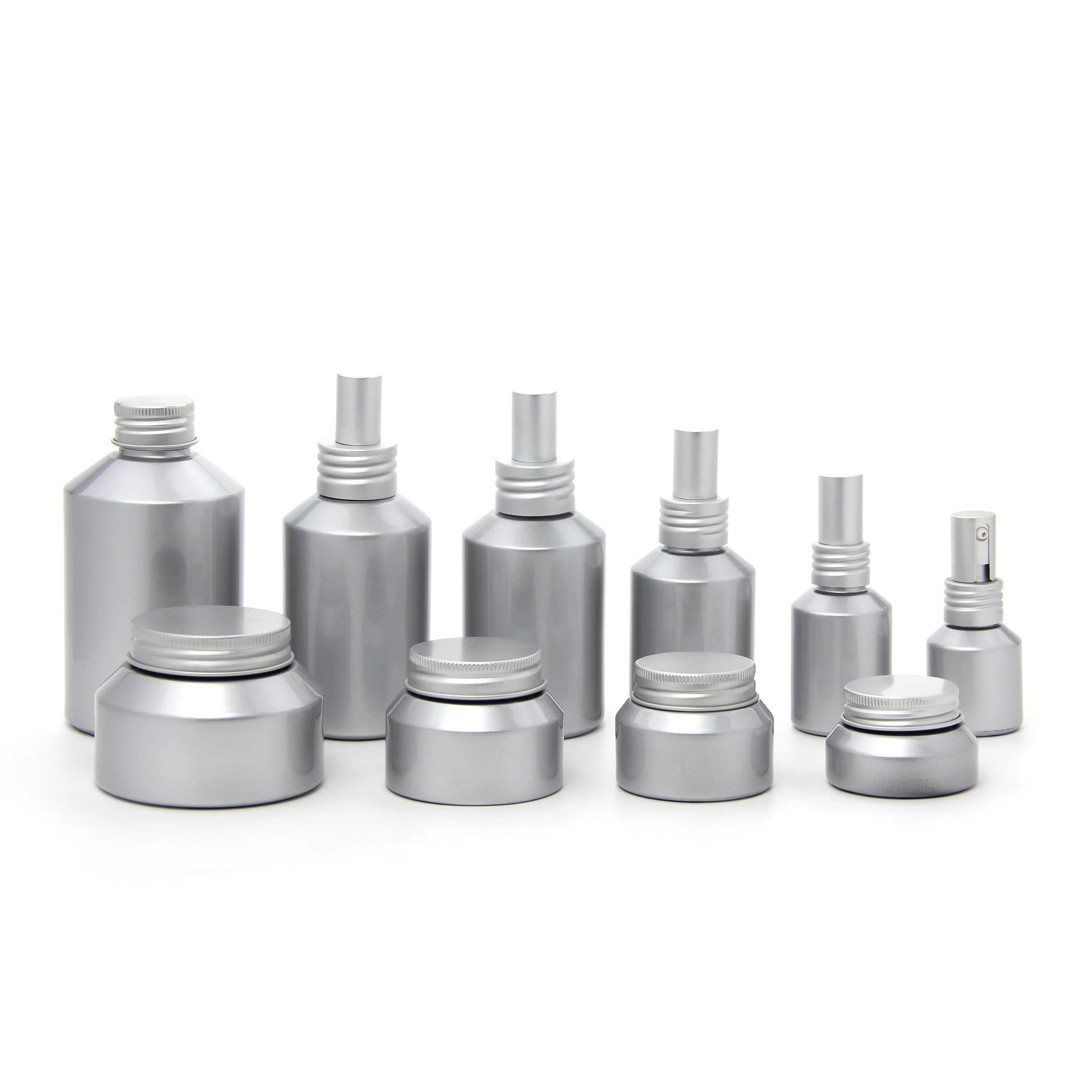 Wholesale Cosmetics Container and Packaging Matte Frosted Olive Green Cosmetic Bottle Glass Jars and Bottles