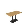 Table longue en contreplaqué de bois