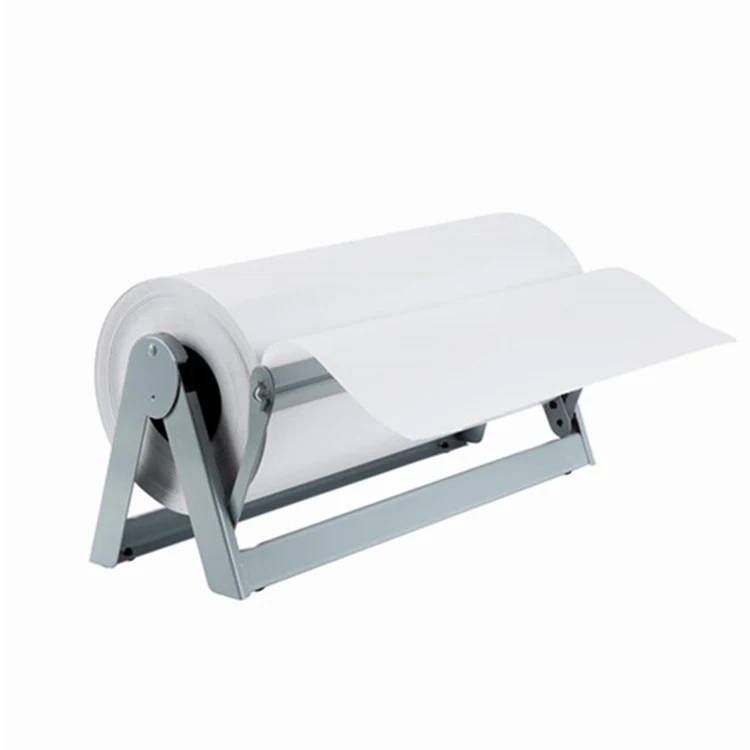 JH-Mech Wrapping Paper Roll Cutter for Butcher Freezer 36 Inch Wall Mounted or Table Top Kraft Cutter Paper Dispenser