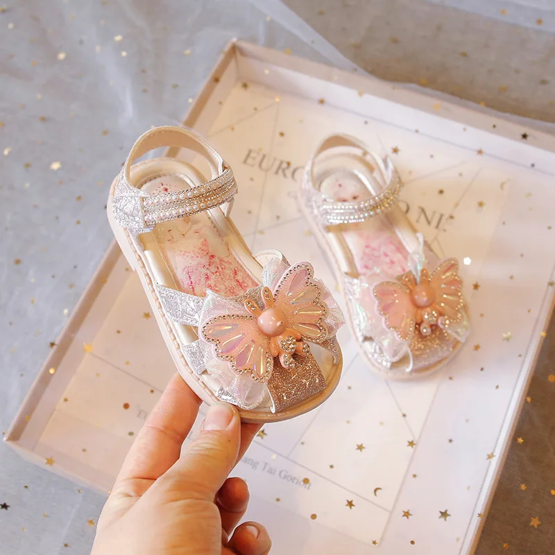 2024 estate sandali cavi da ragazza con fondo morbido antiscivolo