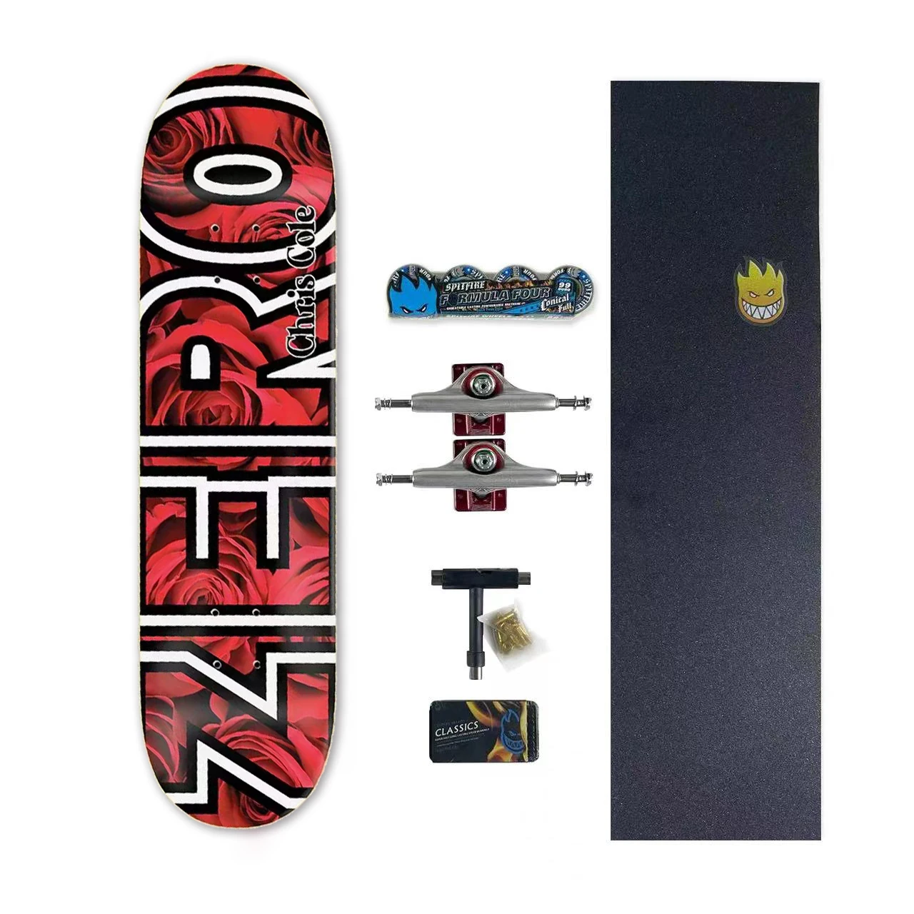 Zero Skateboards Complete Set - High Quality Skateboarding Gear