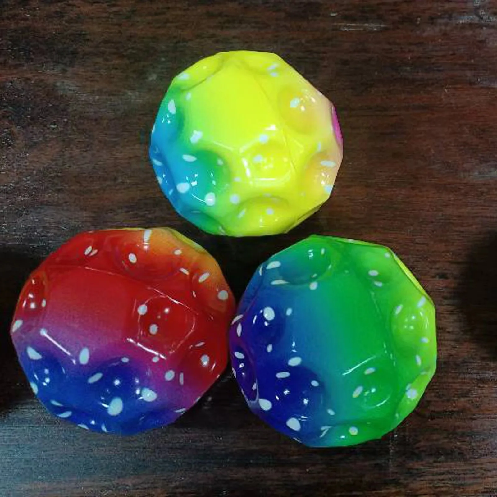Wholesale Hi Bounce Pu Foam Moon Shape Space Ball Astro Hop Balls