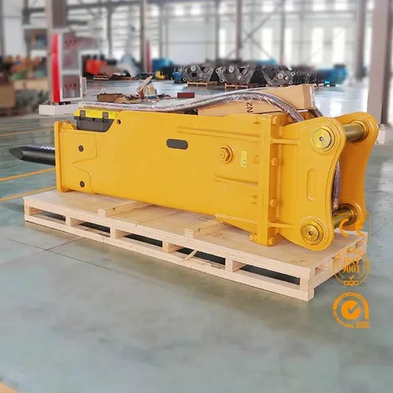 Multi-Functional Excavator Attachment Package: Hydraulic Hammer + Quick Coupler + Dust Cover