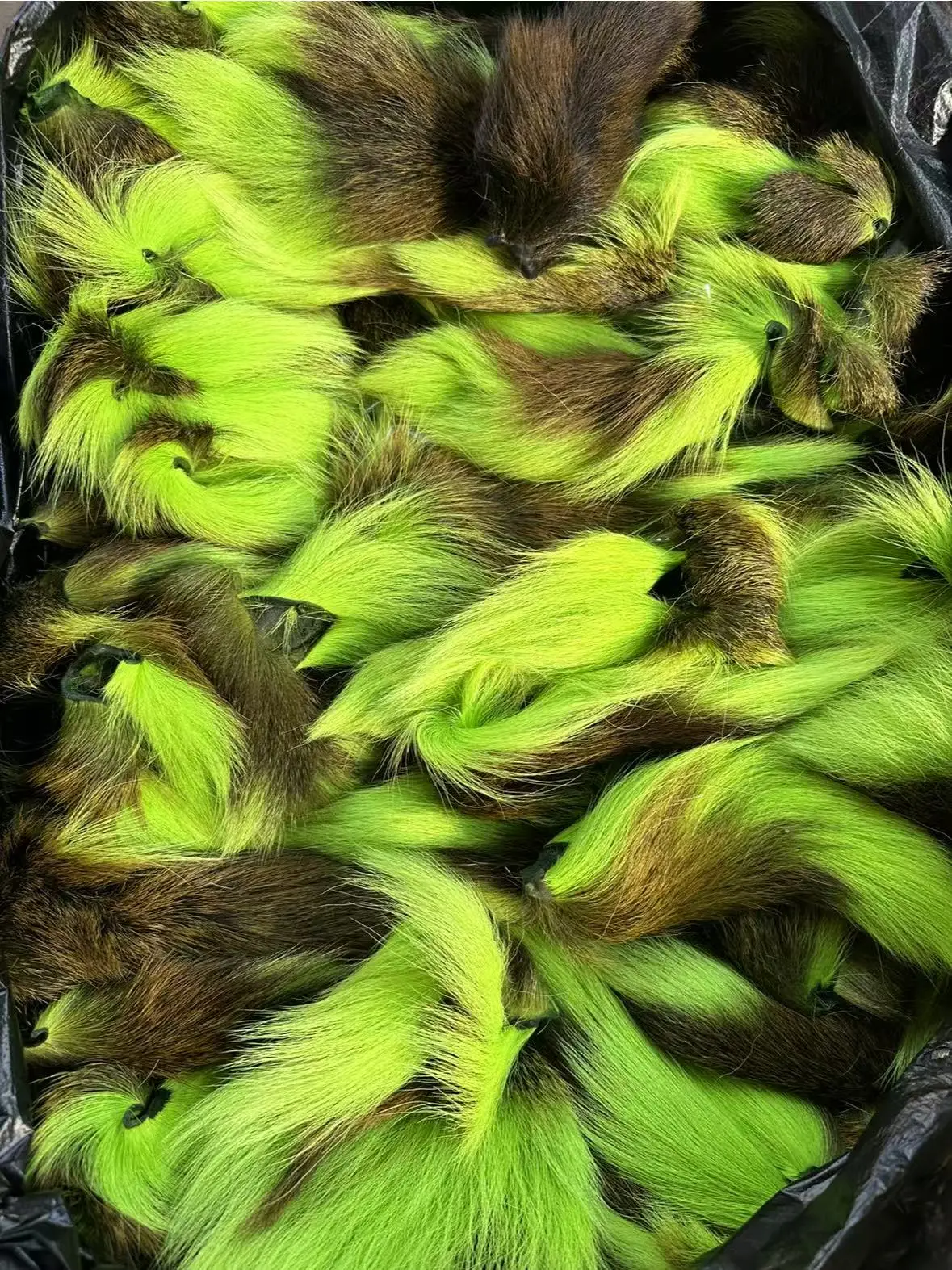 Le bucktail pour montage de mouches brochet