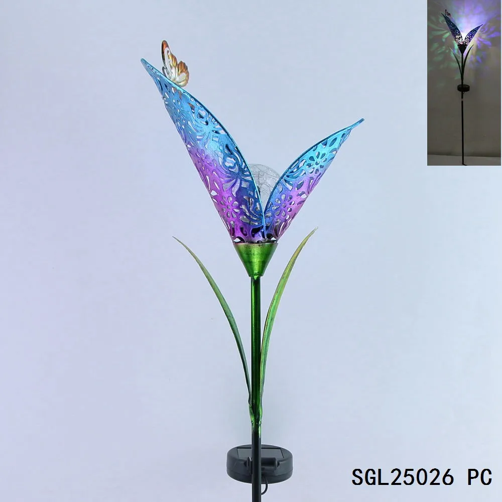 Solar Lights Waterproof Flowers Led Glass Lights SGL25026