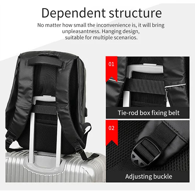 Anti-theft Waterproof Convenient Custom Led Programmable Backpack Led ...
