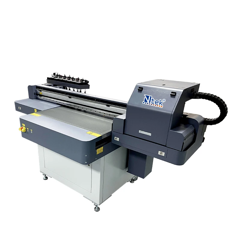 Machine Printing on the Cover of Mobile A0 1613 Digital Uv Printer Galaxy-jet Max 9060 Flatbed Uv Printer