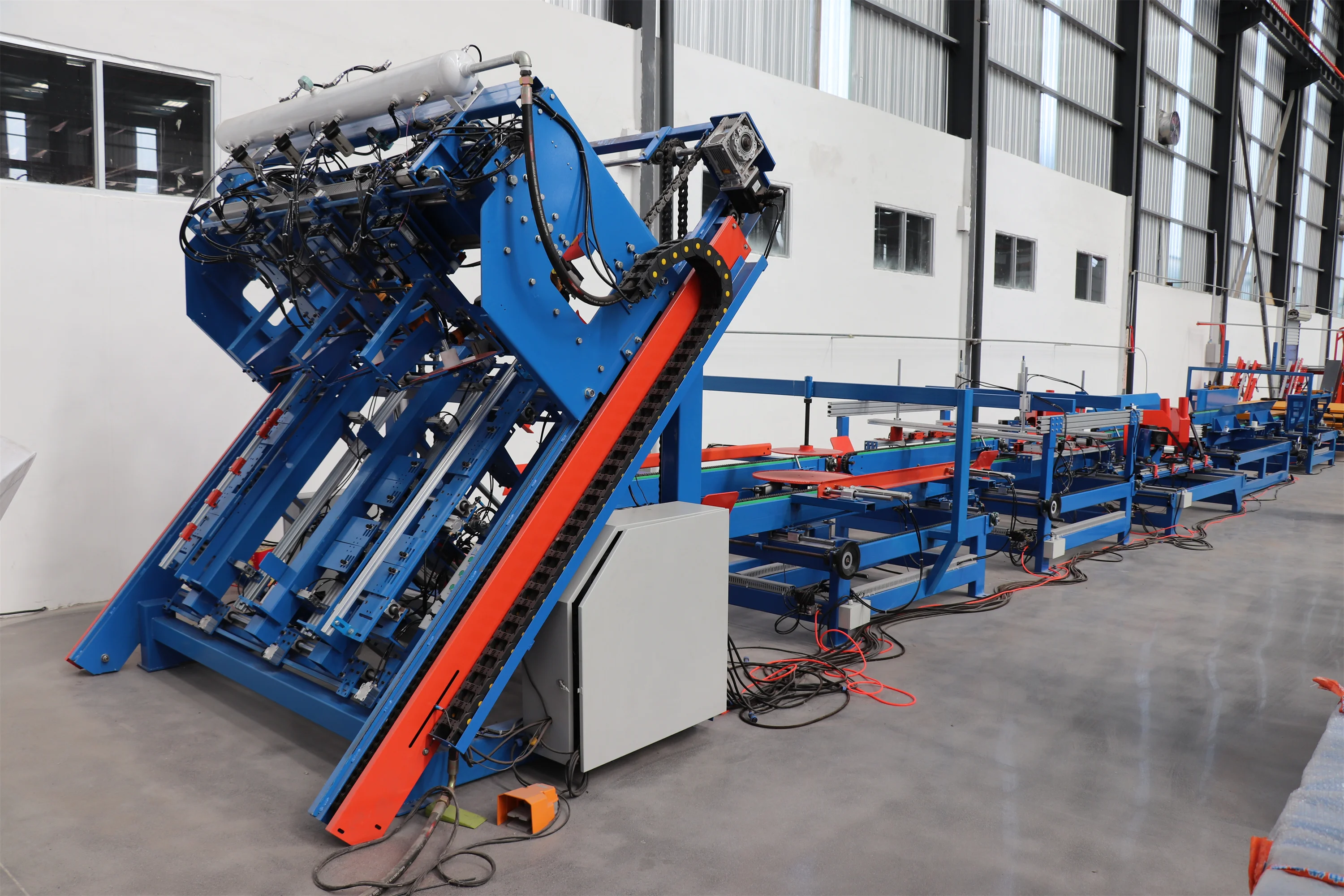 European Wooden Pallet Production Process: Pallet Marking Machine /Marking Machine /Branded Machine