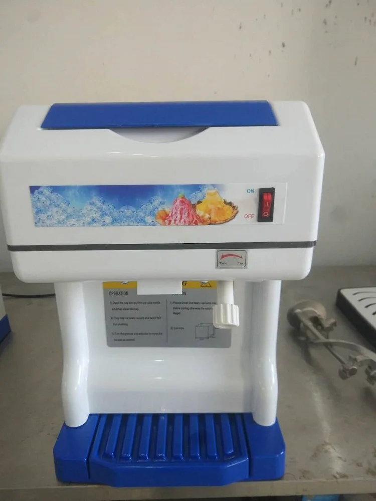 Chinese Factory Commercial Snow Cone Cart Snowcone Machine Vevor With