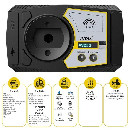 Newest V7.2.3 Software All-in-One OBD48 96bit 48 MQB FEM/BDC for Xhorse VVDI2 Key Programmer Kit Comprehensive Code Reader