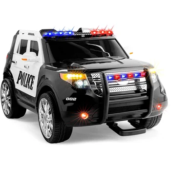 Battery Toys New Police Electric Kids 12v Electric Police Ride On Suv ...