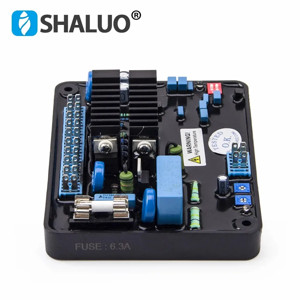6A EVC300i ENGGA AVR estabilizador y regulador de voltaje autom&aacute;tico generador sin escobillas M&oacute;dulo de Control de excitaci&oacute;n piezas Genset