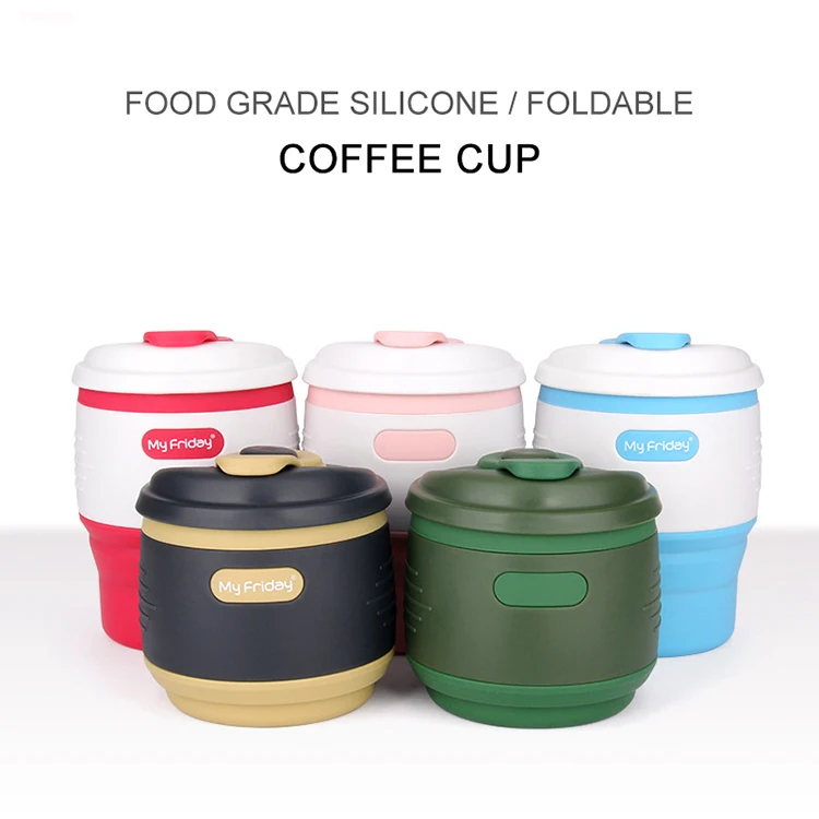 Travel Outdoor Silicone Cup Creative Retractable Cups Telescopic Water Bottle For Kids And Adults Collapsible Water Bottle