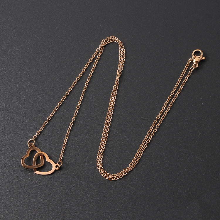 Interlocking Heart Necklace