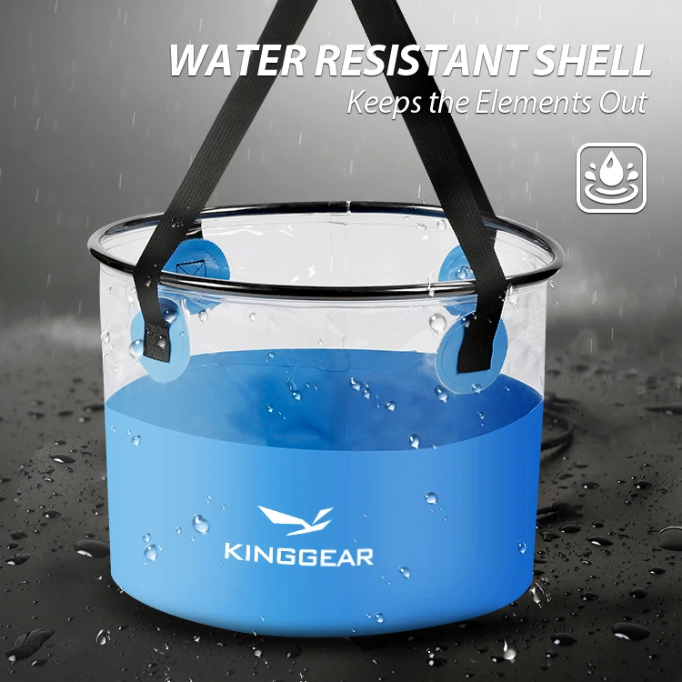 Kinggear L L Collapsible Bucket Multifunctional Collapsible Wash Basin Water Container