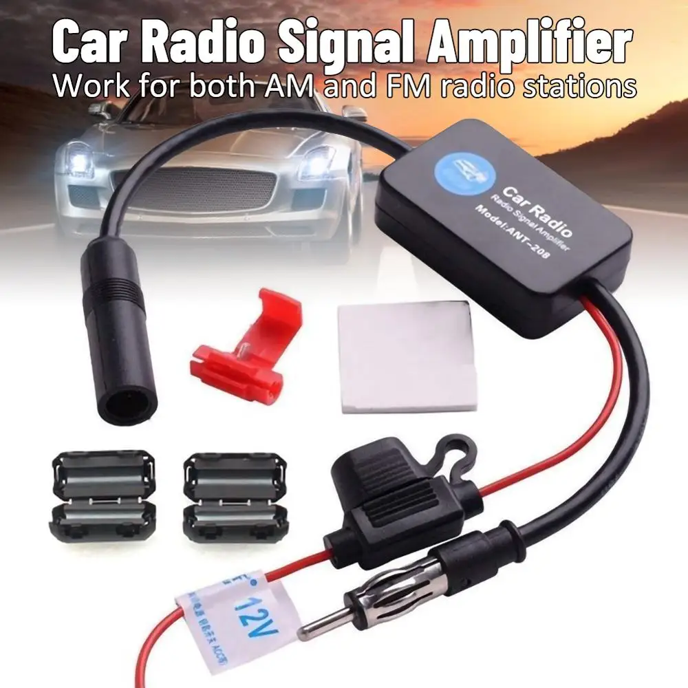 Car Radio Antenna Amplifier Signal Booster at Betty Vasquez blog
