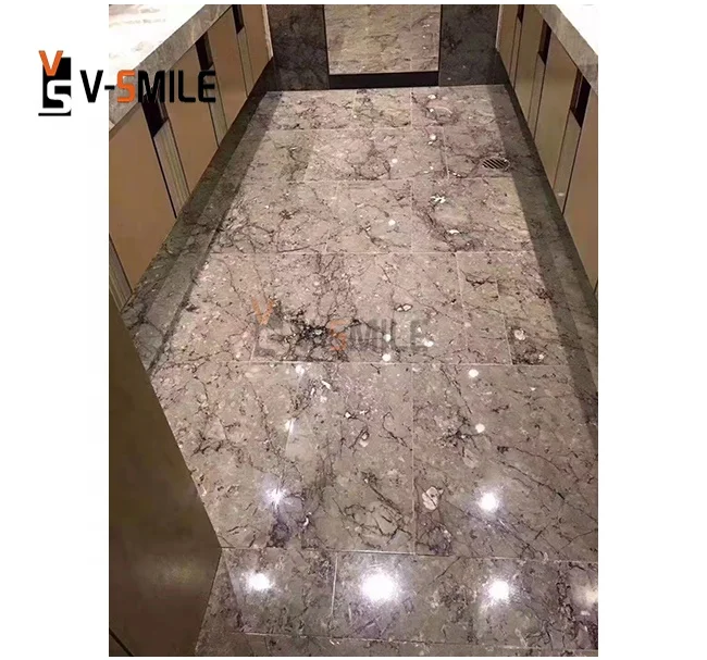 Chinese Dark Grey Marble with Overlapping Curve Veins Jamb Protector Door Casing Door & Window Frames
