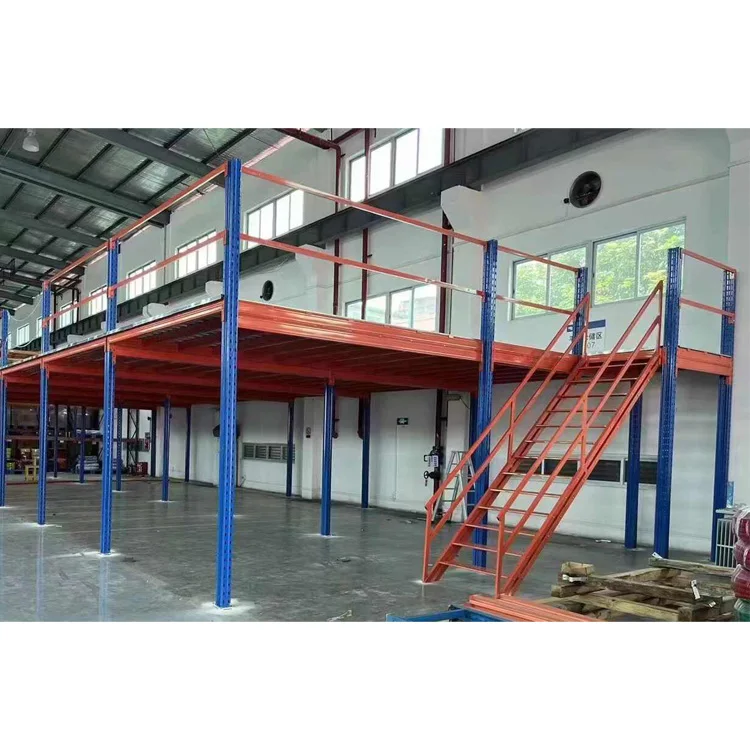 Customizable Mezzanine Platforms for Tailored Warehouse Solutions High Load Capacity Affordable Factory Prices Steel Mezzanine