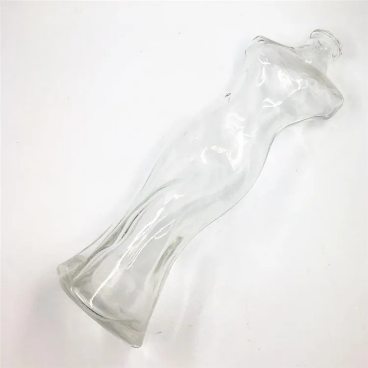 Fancy Customized Design for Whisky Brandy Spirit Gin Liquor Glass Woman Body Shape Bottle