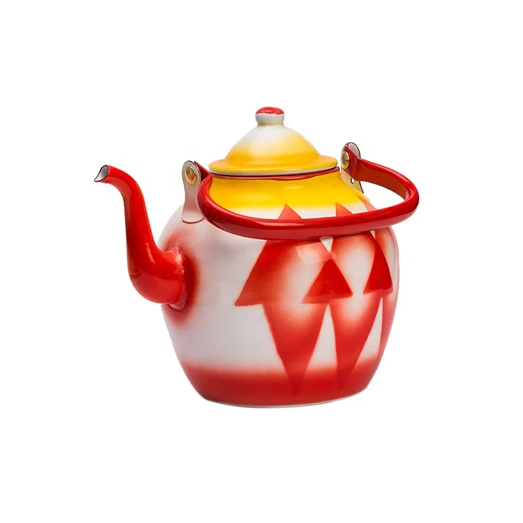 Middle Eastern Saudi Style Enamel Steel Black Tea Pot Coffee Cool Water Pot  For Home And Resrantant - Buy Middle Eastern Saudi Style Enamel Steel Black Tea  Pot Coffee Cool Water Pot