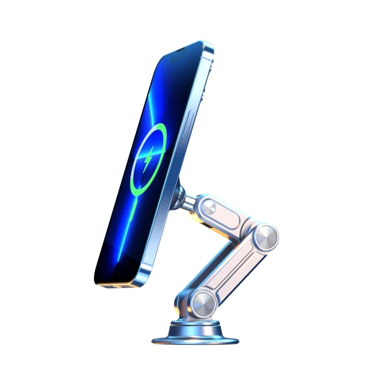 Multifunctional Aluminum Alloy Rotatable Lift Mobile Phone Holder Holder Rearview 360 Rotating Car Phone Car Holder