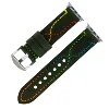 Fibbia verde scuro-argento K009S