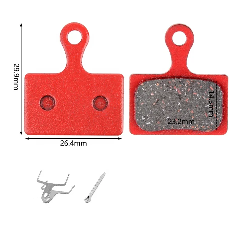 Износостойкий тормоз для горного велосипеда XT XTR SAINT SLX DEORE ZOOM, антиизносостойкая полуметаллическая велосипедная тормозная колодка