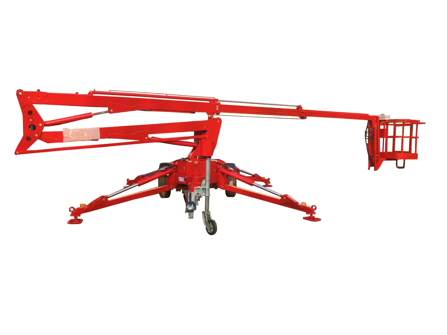 ZHONGTIAN Brand 12m Trailer Mounted Boom Lift - Cherry Picker Arm
