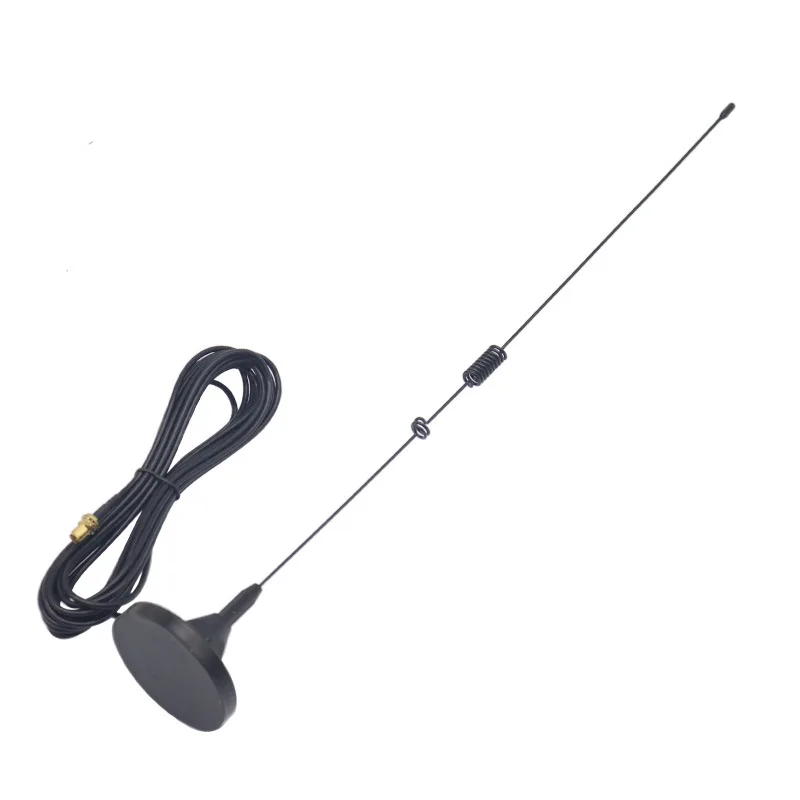 Suction Cup Base Magnetic Mount Omnidirectional Antenna for Portable Temporary Communications