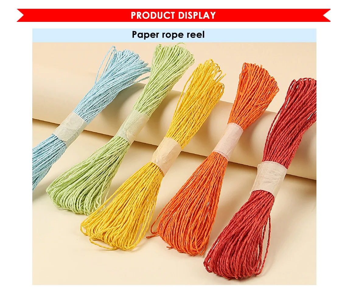 Foska New Item Paper Rope Buy Craft Paper Rope,Strand Paper Rope