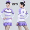 Purple and White