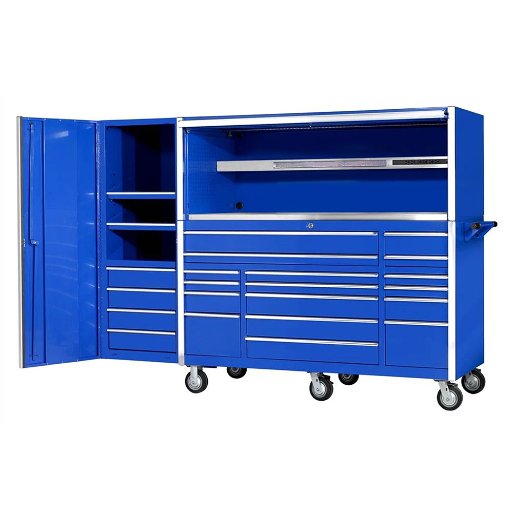 Heavy Duty 72 Inch Tool Box Workshop Garage Cabinet Work Benches details