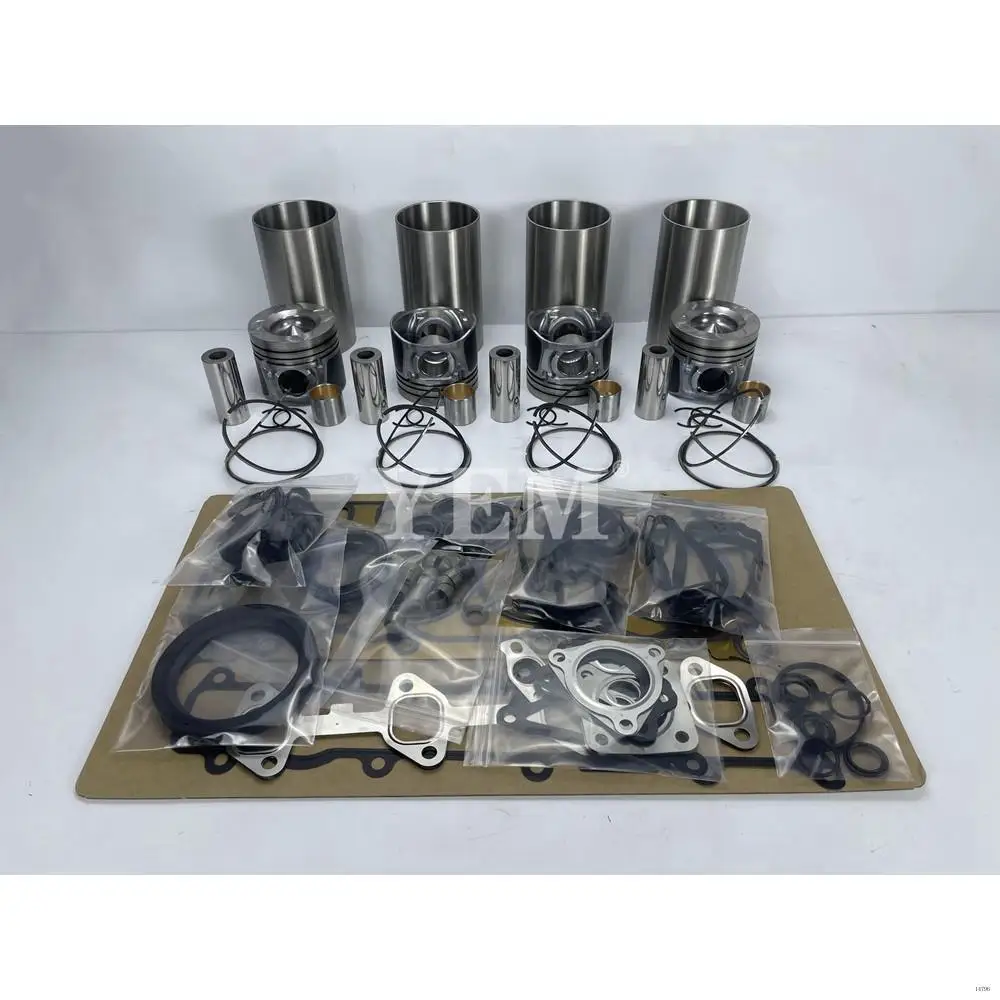 Hot Sale Engine Rebuilding Kit With Cylinder Gaskets Piston Rings Liner for Doosan D24 Machinery Diesel Engine