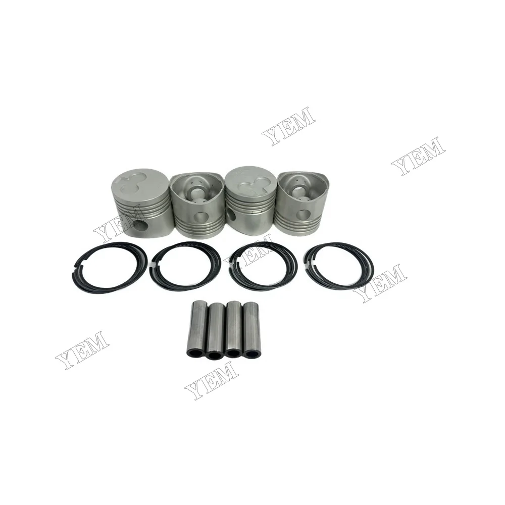 Replacement Piston and Rings Kit Suitable for Mitsubishi K4C Engine Parts 4