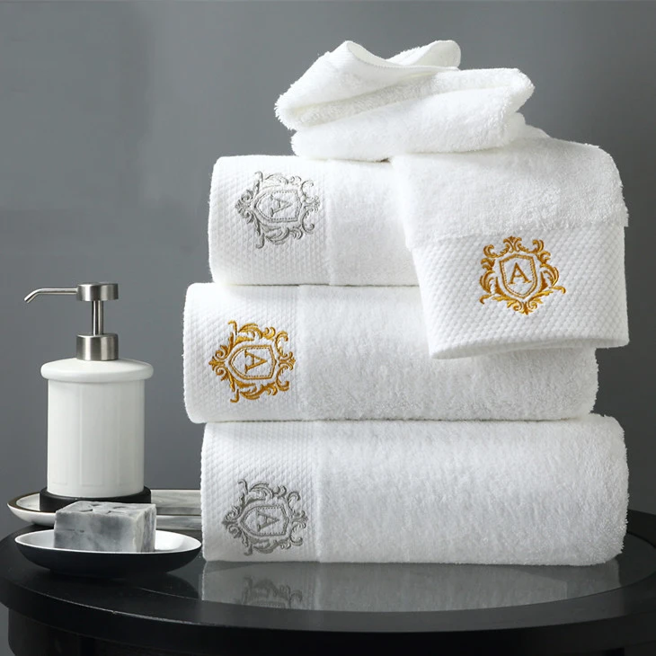 Hotel special soft super thick bath cotton custom logo bath towel bath towel sets