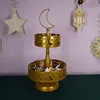 estrella luna oro