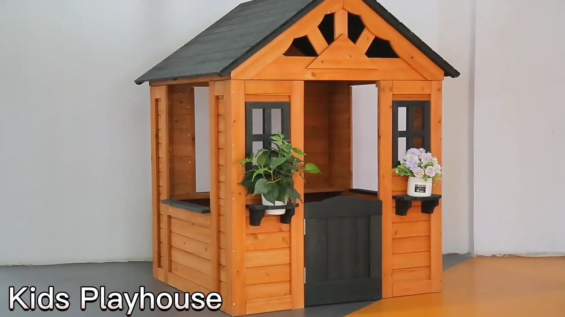 Cedar Playhouse Fairmeadow Wooden Playhouse Cubby Play House