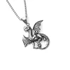 Dragón + CADENA DE ACERO INOXIDABLE
