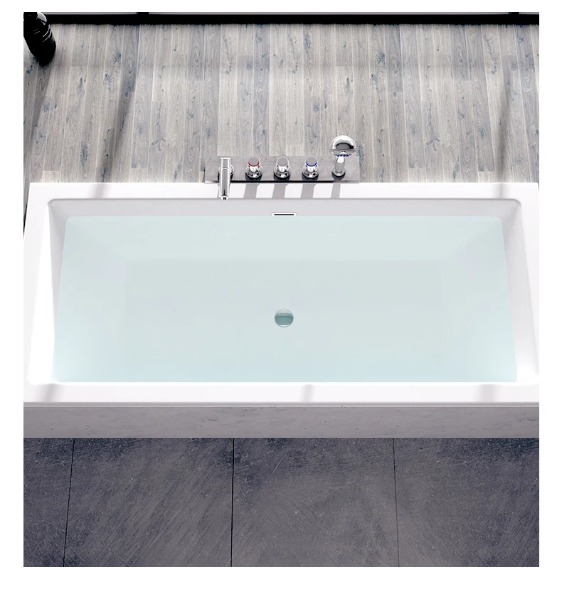 White Drop In Deep Soaker Acrylic Material 71 Inch Bath Tub Buy