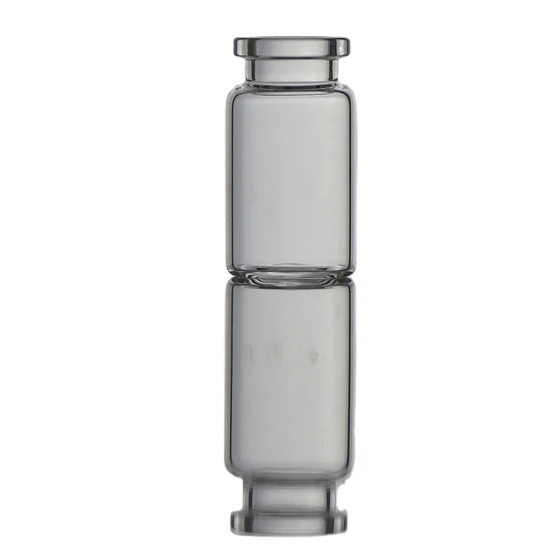 Low MOQ medical glass bottle oral solution  bottle with aluminium cap cosmetic