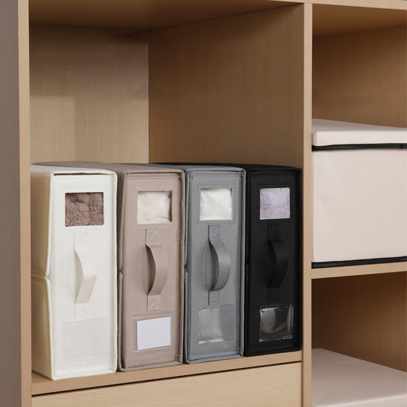 Foldable Bed Sheet Organizer Storage Bins Bed Sheet Set Organizer Oxford Closet Storage for Bedding Organizer